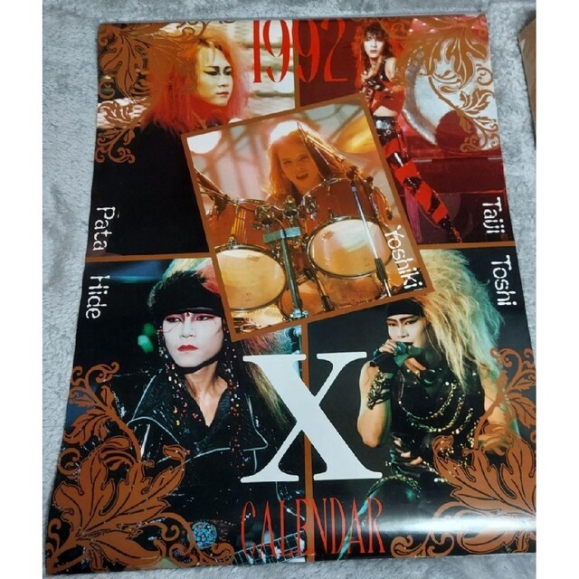 ファクトリーアウトレット X JAPAN hide ポスター 1992年
