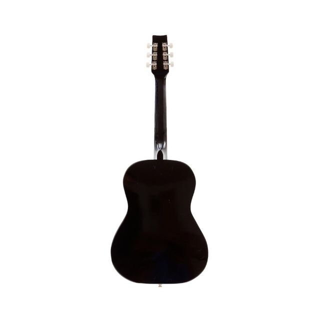 入門セット アコースティックギター ギター 楽器 アコギ ブラック MU007 楽器のギター(アコースティックギター)の商品写真
