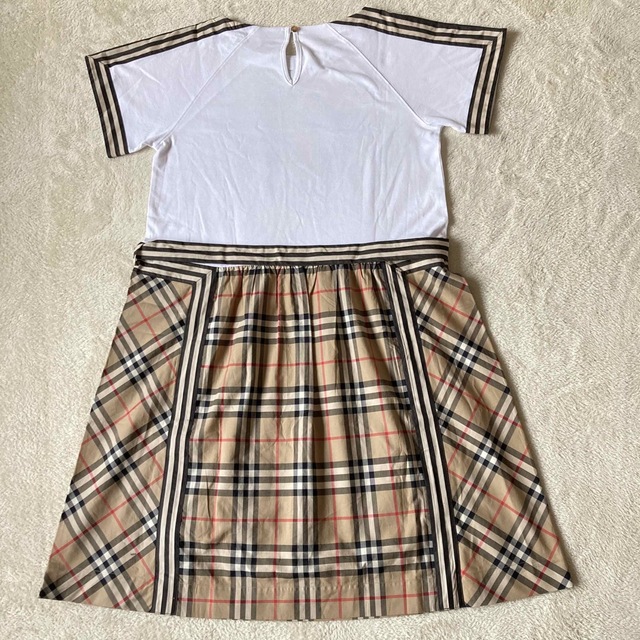 BURBERRY(バーバリー)の★美品★バーバリー★ドッキングワンピース★ヴィンテージノバチェック★大人可★ キッズ/ベビー/マタニティのキッズ服女の子用(90cm~)(ワンピース)の商品写真