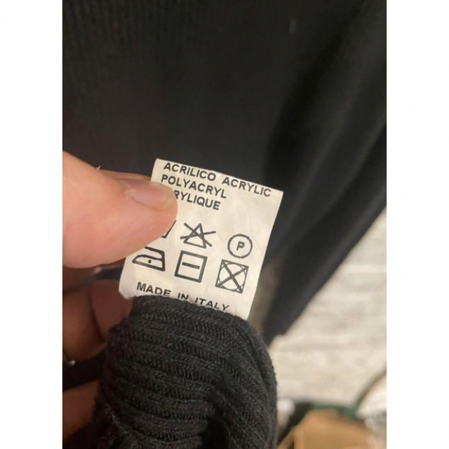 GIVENCHY(ジバンシィ)のD ジバンシー　GIVENCHY ニット ブラック BLACK セーター メンズのトップス(ニット/セーター)の商品写真