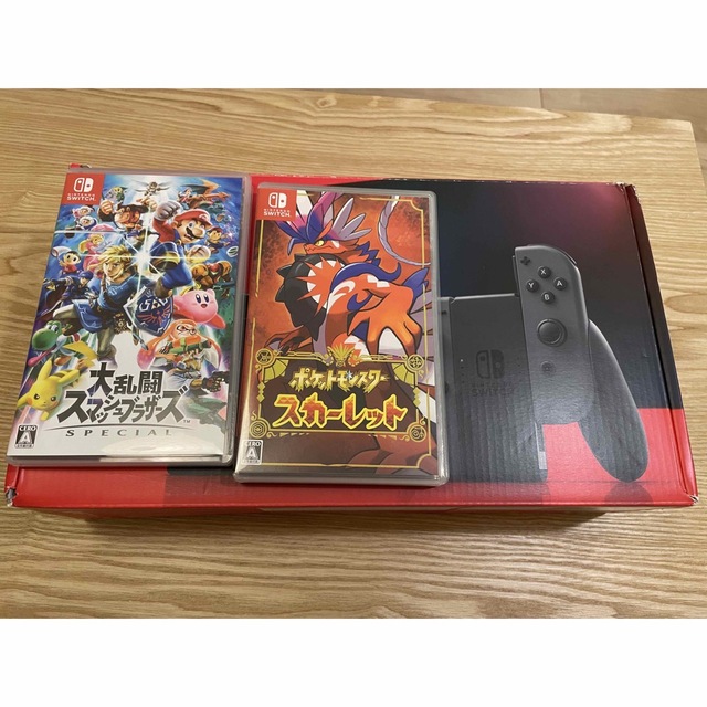 無料発送 任天堂スイッチ ポケモンスカーレット スマブラセット 家庭用