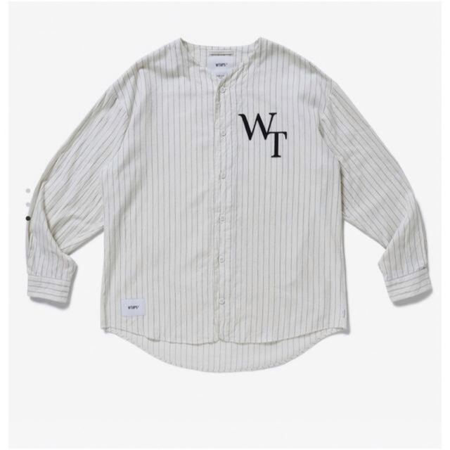 WTAPS 2022SS LEAGUE LS SHIRT WHITE XLサイズ-