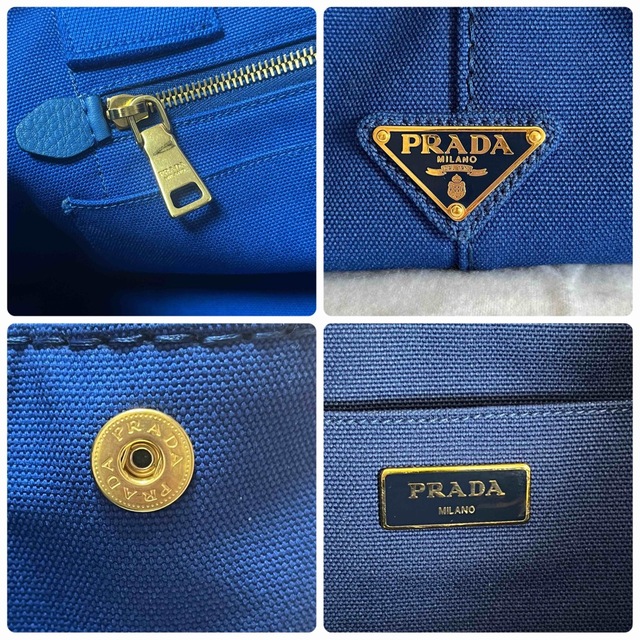 PRADA(プラダ)のカナパ トートバッグ 大きいサイズ Lレディース 手提げ ボストン カバン レディースのバッグ(トートバッグ)の商品写真