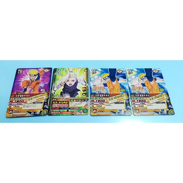 うずまきナルト　NARUTOデータカードダス　セット売り