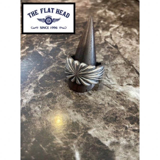 THE FLAT HEAD(フラットヘッド)のD THE FLAT HEAD フラットヘッド　リング　シルバー　silver メンズのアクセサリー(リング(指輪))の商品写真