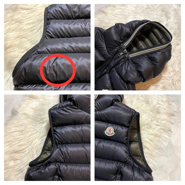 MONCLER(モンクレール)の本物 美品 モンクレール AMIENS GILET フード付き ダウンベスト 2 メンズのジャケット/アウター(ダウンベスト)の商品写真