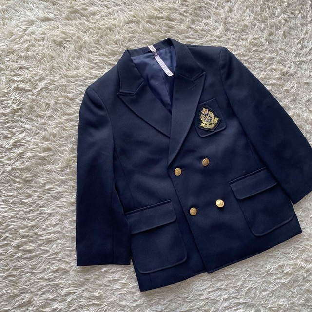 POLO RALPH LAUREN(ポロラルフローレン)の【SALE】フォーマル　ジャケット　紺ブレ　ダブル　金ボタン　ワッペン　キッズ キッズ/ベビー/マタニティのキッズ服男の子用(90cm~)(ドレス/フォーマル)の商品写真