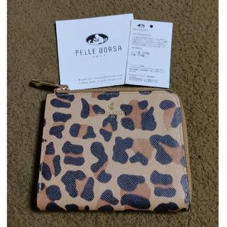 ペレボルサ(PELLE BORSA)のペレボルサ レオパードグッズ L字ファスナー 財布(財布)