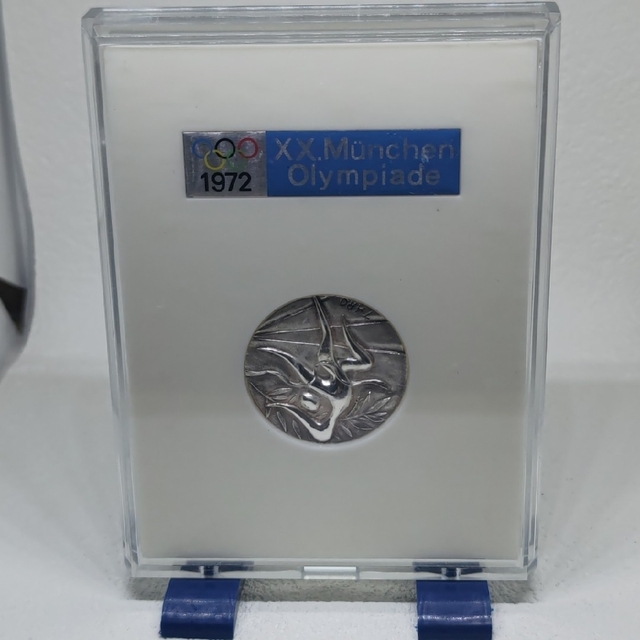 第20回ミュンヘンオリンピック公式参加メダル岡本太郎デザイン 純銀製 刻印有