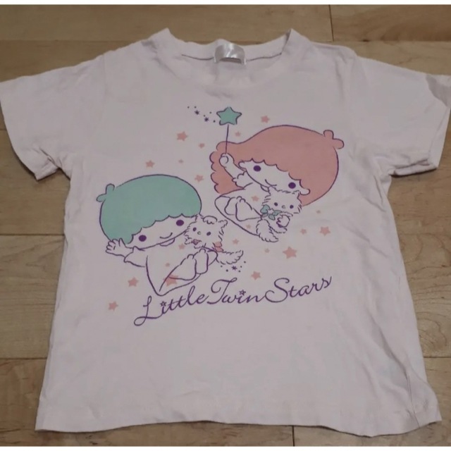 サンリオ(サンリオ)のTシャツ　キキララ キッズ/ベビー/マタニティのキッズ服女の子用(90cm~)(Tシャツ/カットソー)の商品写真