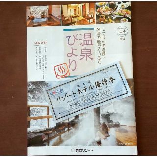 人気のラビスタなどに割安で泊まれる株主優待券１枚（有効期限2023年6月30日）(宿泊券)