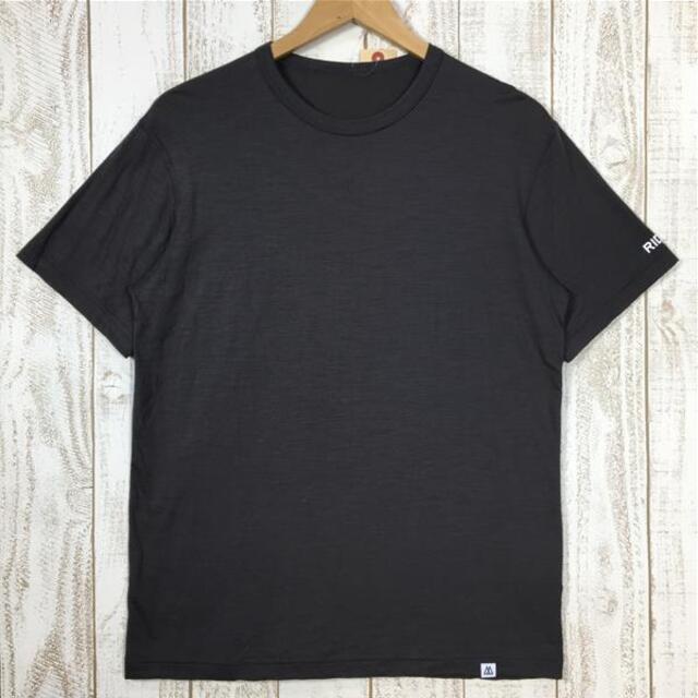 MENs M  リッジマウンテンギア メリノ ベーシック Tシャツ Merino Basic Tee RIDGE MOUNTAIN GEAR チャコール系