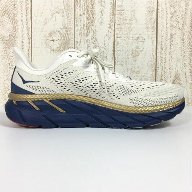 MENs 28.0cm ホカ オネオネ クリフトン 7 CLIFTON 7 ロード ランニング シューズ HOKA ONEONE 1110508  TVID ホワイト系