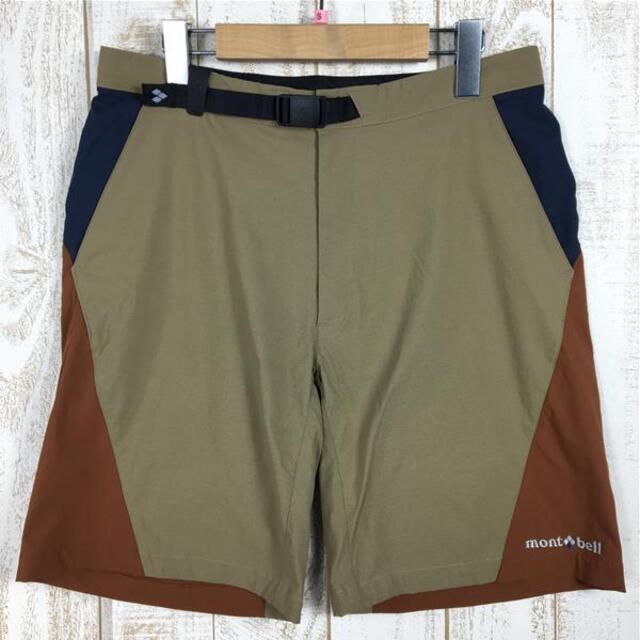 MENs S  モンベル キャニオンショーツ ソフトシェル MONTBELL 1105529 ベージュ系