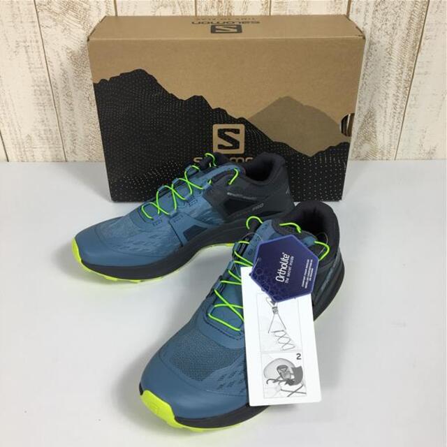 MENs 25.0cm  サロモン ウルトラプロ ULTRA PRO トレイルランニングシューズ SALOMON L40676700 ブルー系MEN