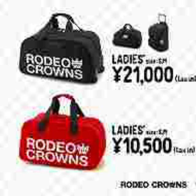 RODEO CROWNS(ロデオクラウンズ)のRODEO♡2014福袋・ｷｬﾘｰ レディースのバッグ(スーツケース/キャリーバッグ)の商品写真