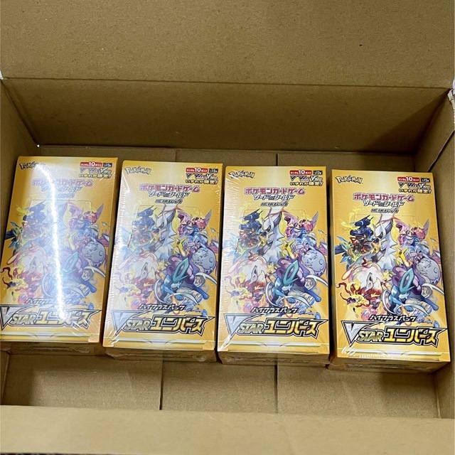 ポケカ ソード&シールド ハイクラスパック VSTARユニバース 4BOX