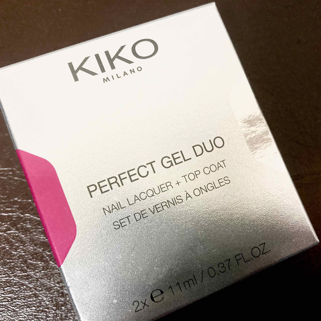 KIKO(キコ)のKIKO ネイルセット　Perfect Gel Duo ピンク コスメ/美容のネイル(マニキュア)の商品写真