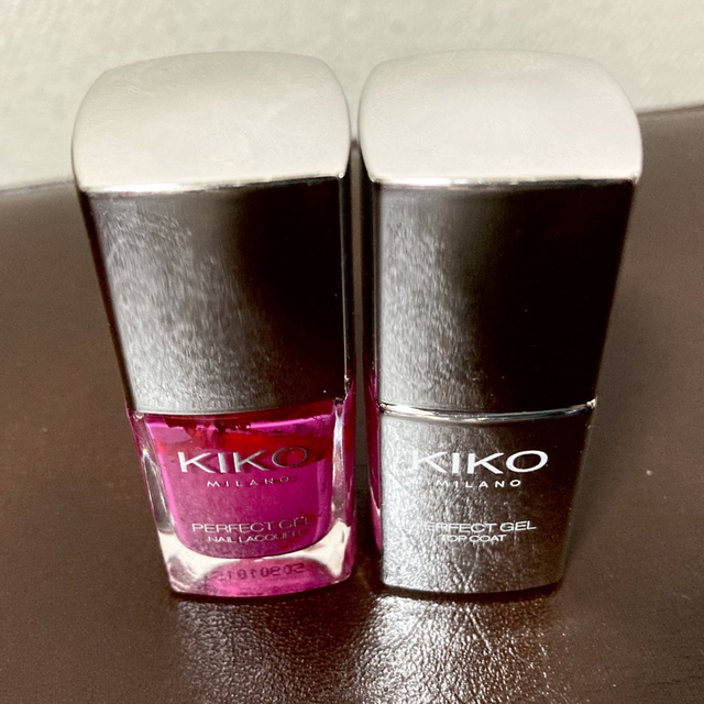 KIKO(キコ)のKIKO ネイルセット　Perfect Gel Duo ピンク コスメ/美容のネイル(マニキュア)の商品写真