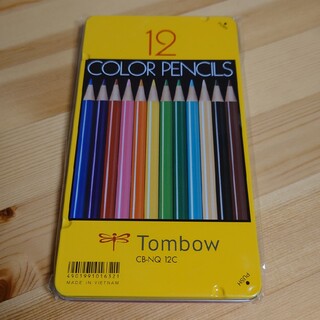トンボエンピツ(トンボ鉛筆)のトンボ　色鉛筆　12色(色鉛筆)
