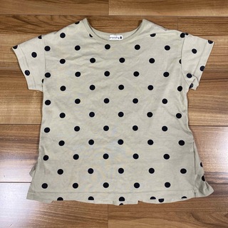 ブランシェス(Branshes)のブランシェス バックフリル Tシャツ 半袖 カットソー 女の子 130(Tシャツ/カットソー)