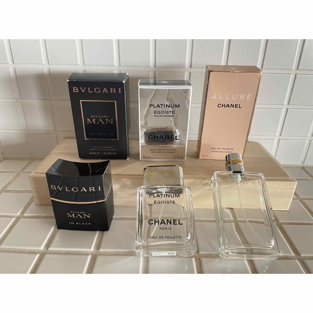 CHANEL(シャネル)のBVLGARI&CHANEL   香水空瓶 コスメ/美容の香水(その他)の商品写真