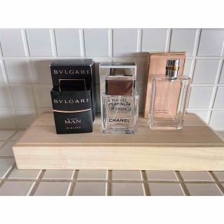 シャネル(CHANEL)のBVLGARI&CHANEL   香水空瓶(その他)