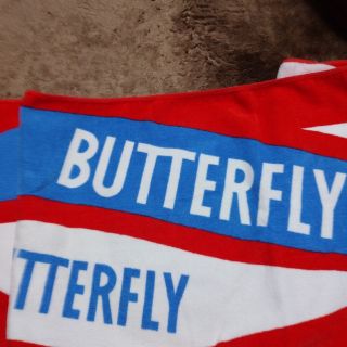 バタフライ(BUTTERFLY)のbutterfly 卓球スポーツタオル(卓球)