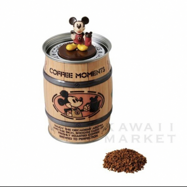 Disney(ディズニー)の【新品】ミッキー　インスタントコーヒーセット 食品/飲料/酒の飲料(コーヒー)の商品写真