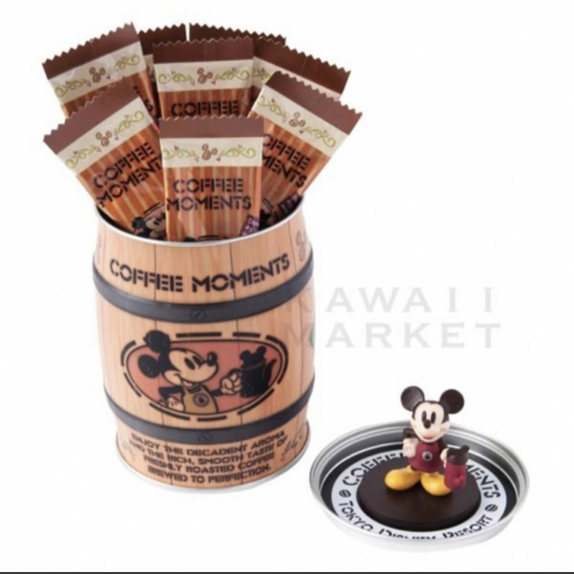 Disney(ディズニー)の【新品】ミッキー　インスタントコーヒーセット 食品/飲料/酒の飲料(コーヒー)の商品写真