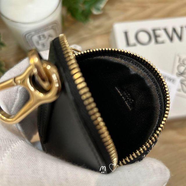 LOEWE ロエベ クッキーチャーム アナグラムジャガード コインケース