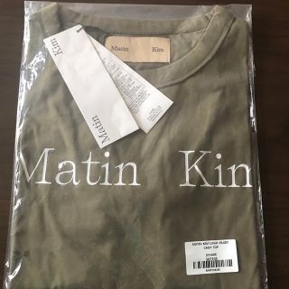 9/30お値下げしました！【新品未使用】matin kim Tシャツ　韓国