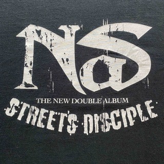 Nas Street’s Disciple Promo Tee ナズ Tシャツ