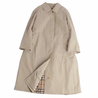 バーバリー(BURBERRY)の美品 Vintage バーバリー Burberrys コート ライナー付き ステンカラーコート バルマカーンコート コットン100％ アウター レディース 9AB2(M相当) ベージュカーキ(その他)