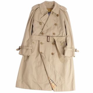 バーバリー(BURBERRY)の美品 Vintage バーバリー Burberrys コート ライナー付き トレンチコート コットン アウター メンズ 90-165(S相当) ベージュ(トレンチコート)