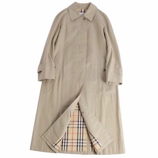 バーバリー(BURBERRY)の極美品 Vintage バーバリー Burberrys コート ステンカラーコート バルマカーンコート コットン100％ アウター レディース 7AB2(S相当) ベージュカーキ(その他)