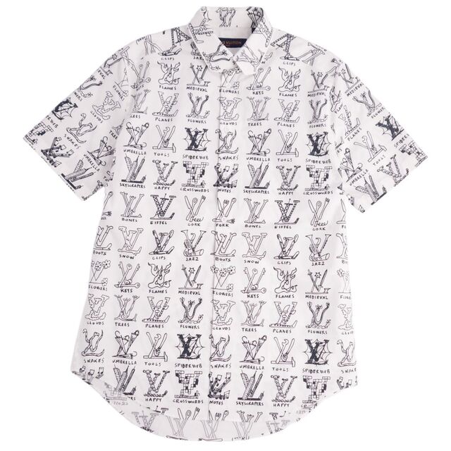極美品 ルイヴィトン LOUIS VUITTON シャツ LV カートゥーン ロゴ グラフィック 総柄 ショートスリーブ 半袖 メンズ M ホワイト | フリマアプリ ラクマ 極美品 ルイヴィトン LOUIS VUITTON シャツ LV カートゥーン ロゴ グラフィック 総柄 ショートスリーブ 半袖 メンズ M ホワイト | フリマアプリ ラクマ