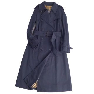 バーバリー(BURBERRY) ネイビー トレンチコート(レディース)の通販 100 