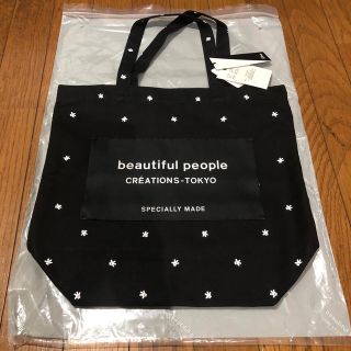 ビューティフルピープル(beautiful people)のビューティフルピープル　限定ネームタグトート　ディズニー　ミッキー(トートバッグ)