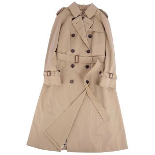 美品 バーバリー ロンドン BURBERRY LONDON コート トレンチコート 裏チェック ライナー付き アウター レディース 46(L相当)  ベージュ