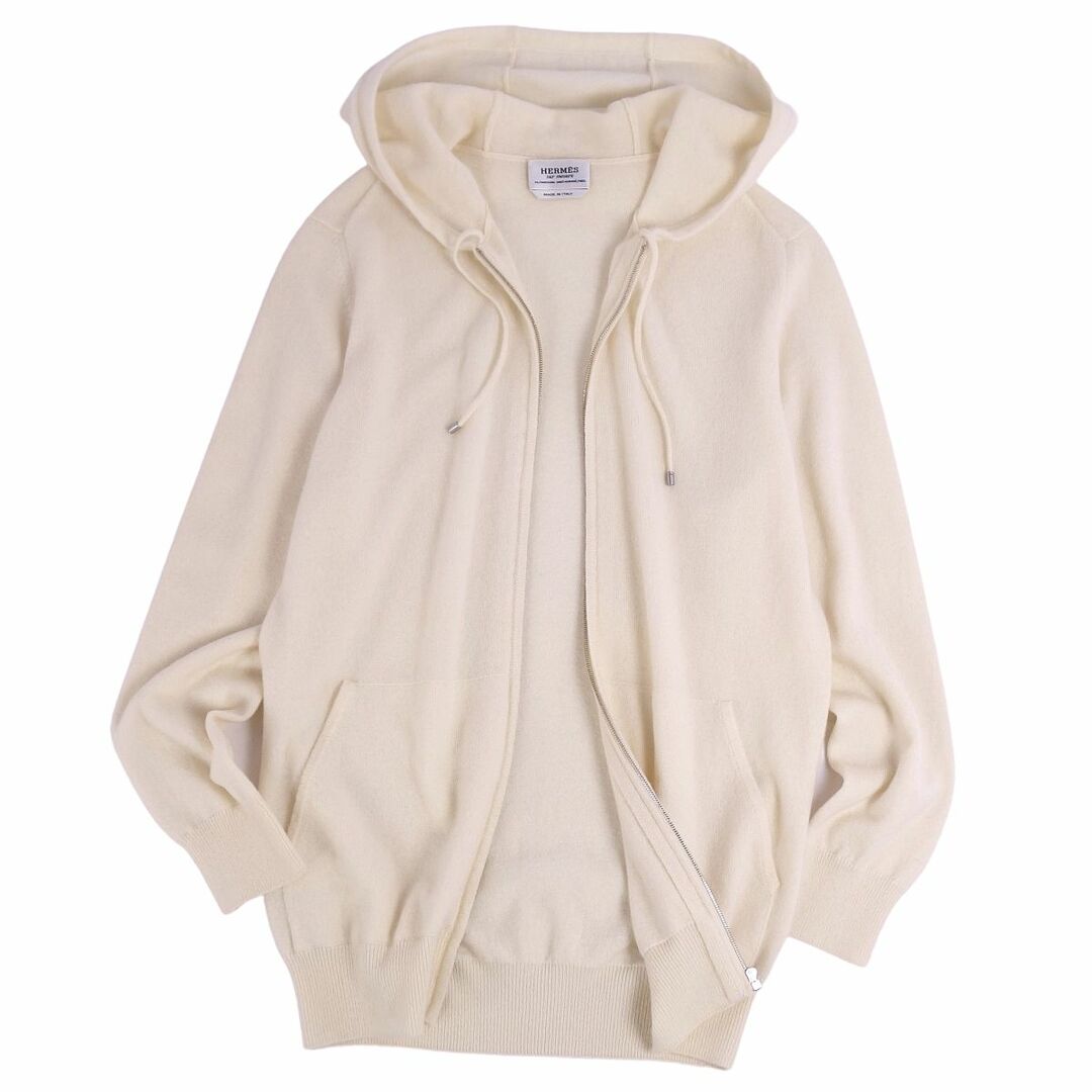 HERMES - 美品 エルメス HERMES SUR MESURE ニット パーカー HERMES - 美品 エルメス HERMES SUR MESURE ニット パーカー