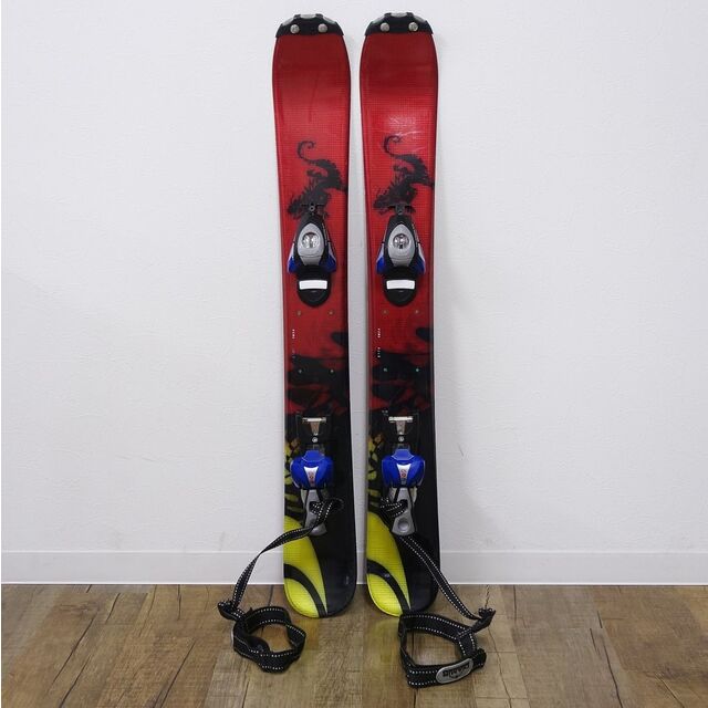 サロモン SALOMON ファンスキー 99cm ファットタイプ ビンディング サロモン C610 スキー板 アウトドア  重量実測：2020g（ビンディング含む1本) | フリマアプリ ラクマ