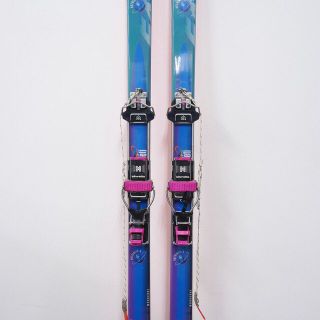 ディナスター 山スキー YETI 185cm 65ｍｍ ビンディング ジルブレッタ 404 silvrtta K MONTANA シール付き  重量実測：2660g（ビンディング含む1本)