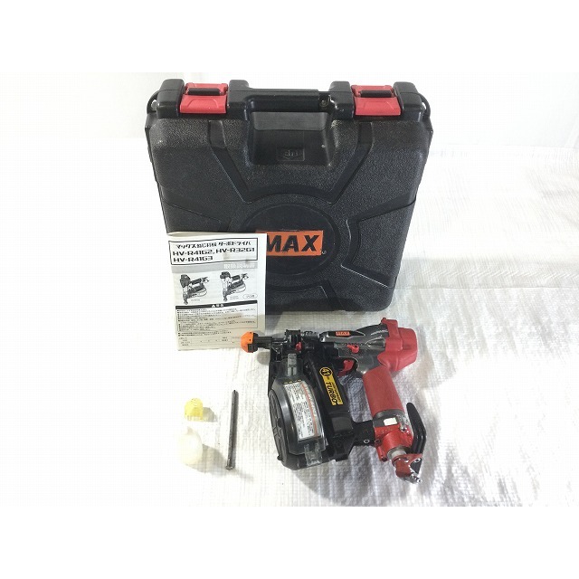 ☆比較的綺麗です☆MAX マックス 41mm 高圧 ターボドライバ HV-R41G3-G