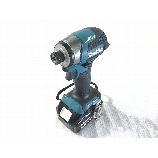 ☆未使用品 説明書無し☆ makita マキタ 18V 充電式インパクトドライバ TD173DRGXB 黒/ブラック バッテリー2個(18V 6.0Ah) 充電器 67100