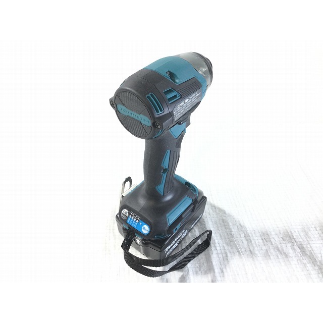 ☆未使用品 説明書無し☆ makita マキタ 18V 充電式インパクトドライバ TD173DRGXB 黒/ブラック バッテリー2個(18V 6.0Ah) 充電器 67100