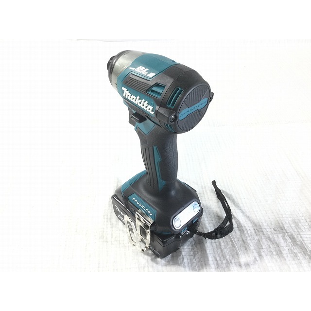 ☆未使用品 説明書無し☆ makita マキタ 18V 充電式インパクトドライバ TD173DRGXB 黒/ブラック バッテリー2個(18V 6.0Ah) 充電器 67100