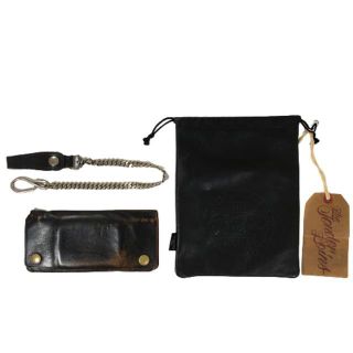 テンダーロイン(TENDERLOIN)のTENDERLOIN テンダーロイン T-WALLET HORSE HIDE + T-CHAIN 財布 ウォレットチェーン 一式セット PORTER ポーター シルバー925 【A0】(長財布)