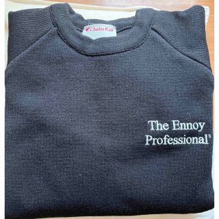 1LDK SELECT - ennoy ROUND NECK PULLOVER (BLACK)の通販 by sss