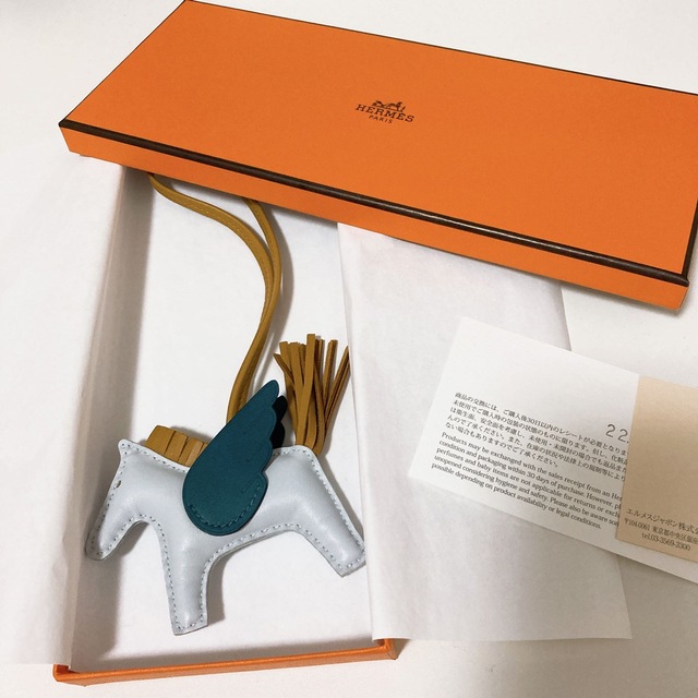 Hermes - 新品 未使用 エルメス ペガサス ロデオ pm チャーム レアの